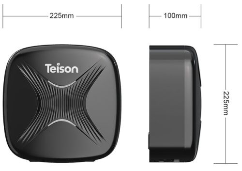 4-TEISON Smart Wallbox Type2 22kw Wi-Fi Væglader EV