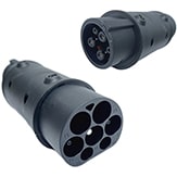 EVMOTIONS Gamma Type2 - Type1 32A adapter Tilbehør